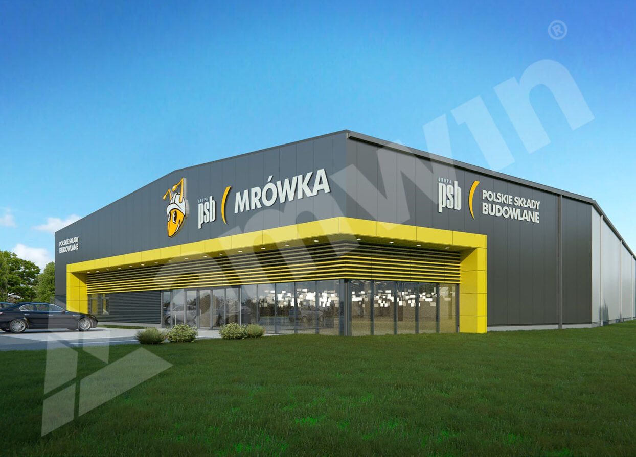 obiekt handlowy PSB Mrowka