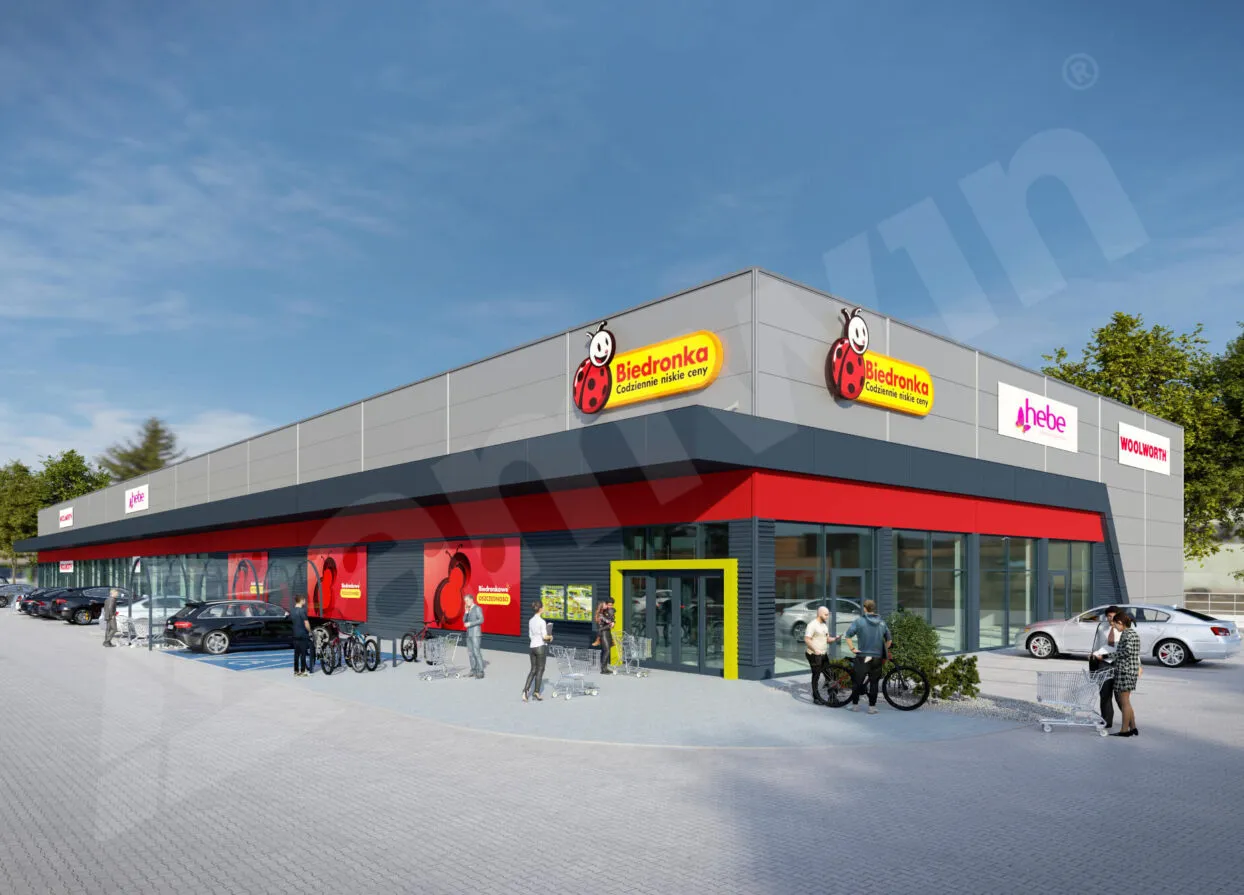 koncepcja drugiego etapu retail parku