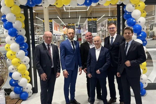 Przedstawiciele Inwestora - firmy Pagaz, z zespołem Amwin realizującym inwestycję