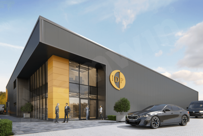 Amwin generalnym wykonawca hali magazynowej