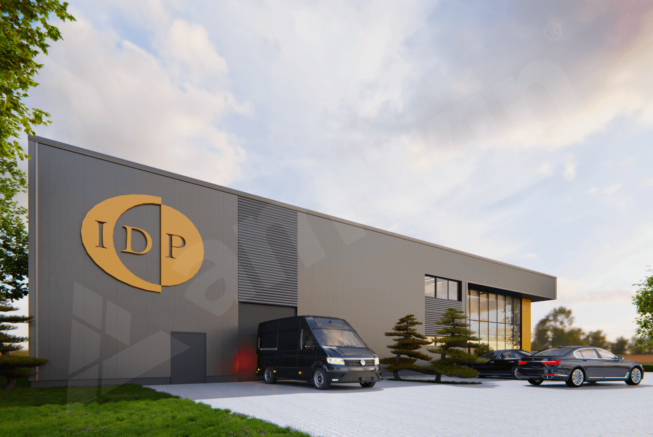 elewacja z plyty warstwowej