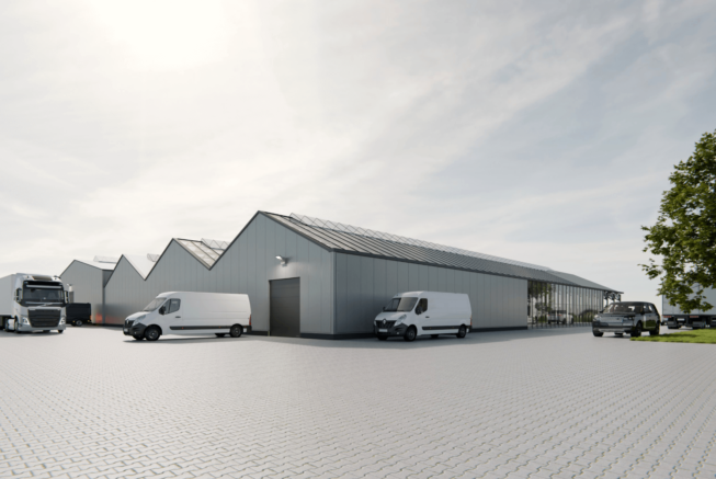 Generalny wykonawca hali magazynowej