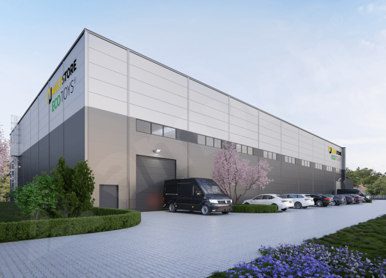 hala magazynowa w Wieckowicach