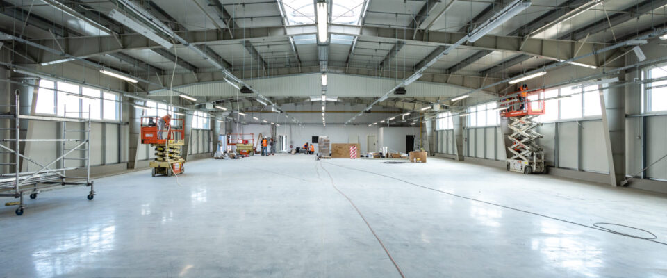 Hala produkcyjna, a wentylacja