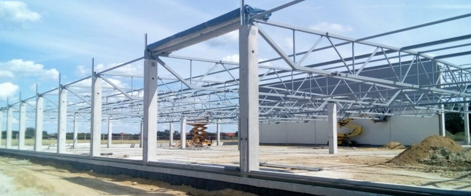 Budowa halo handlowej