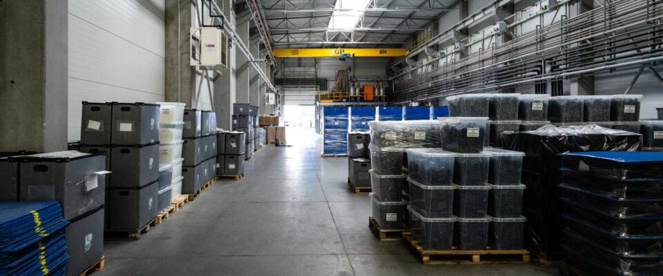 Hala produkcyjna w Słupcy