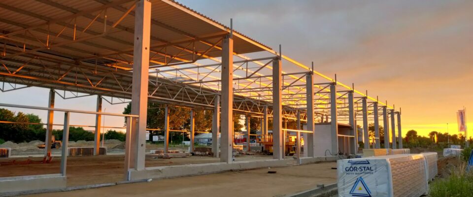 Nowa hala magazynowa